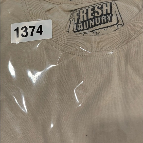 FRESH LAUNDRY double sided Grim Reaper short sleeve cotton blend size medium - Picture 6 of 6